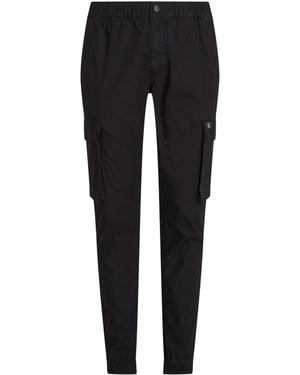 Calvin Klein Skinny Cargo Trouser - Black