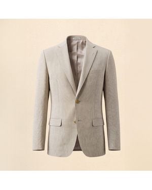 Without Prejudice Archer Slim Fit Tweed Suit Jacket - Grey