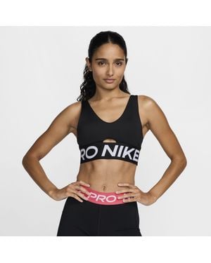 Nike Non Wired Medium Impact Sports Bra - Black