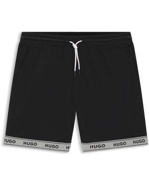 HUGO Lite_Swim_Short - Black