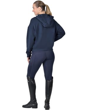 Dublin Hooded Fleece Pullover Ladies - Blue
