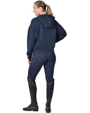 Dublin Hooded Fleece Pullover Ladies - Blue