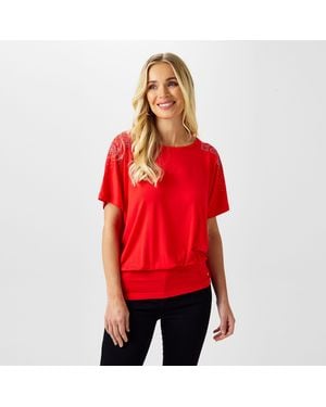 Biba Heat Seal Top - Red