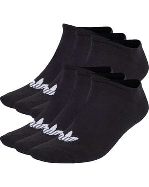 adidas Originals Trefoil Liner 6 Trainer Socks - Black