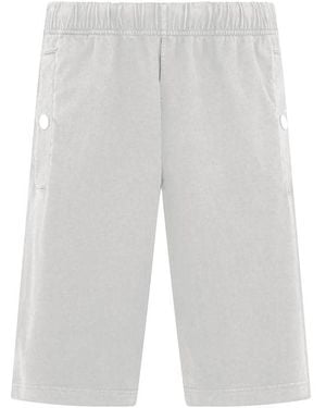 Stone Island Marina Marina Old Effect Shorts - Grey