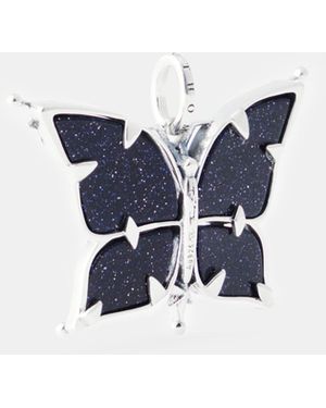 Thomas Sabo Butterfly Stone-Set Pendant - Blue