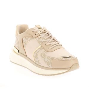 DKNY Amity Lace Up Trainers - Natural