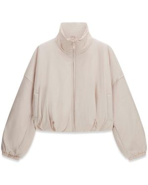 Guess Rhea Padded Zip Short Puffer Jacket - Natural
