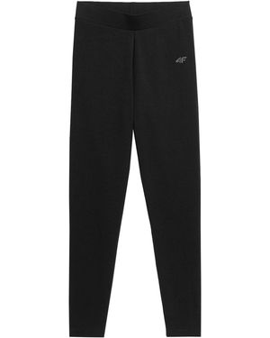 4F Cotton Mix Leggings - Black