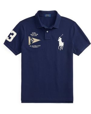 Polo Ralph Lauren Short Sleeve Polo Shirt - Blue