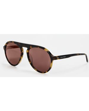 Calvin Klein Ck4350 Sunglasses - Brown