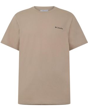 Columbia Csc Grap Short Sleeve Shirt - Natural
