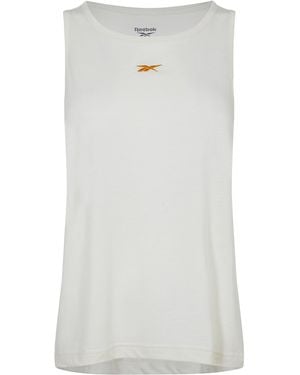 Reebok Maternity Tank Vest - White
