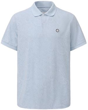 Pretty Green Aop Polo - Blue