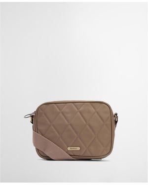 Barbour Quilted Crossbody Bag - Brown