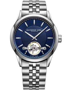 Raymond Weil Freelancer Automatic Stainless Steel Water Resistant Auto Analogue Watch - Metallic