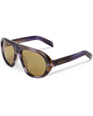 Prada Shield Sunglasses - Blue