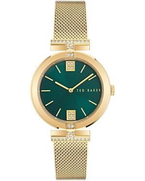 Ted Baker Darbey Quartz Analogue Watch - Metallic