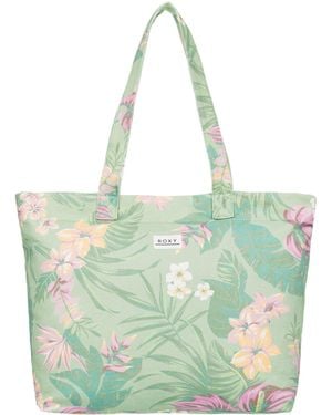 Roxy Adults Mesh Drawstring Bags - Green