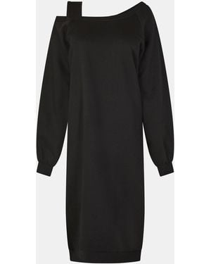 Vero Moda Gina Sweatshirt Jumper Dress - Black