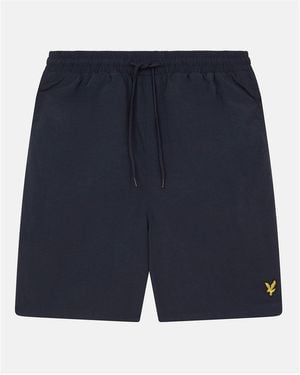 Lyle & Scott Plain Swim Shorts - Blue