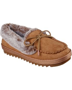 Skechers Cosy Kiss Loafers - Brown