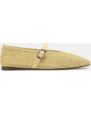 Nokwol Ballet Court Shoes - Metallic