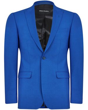 Without Prejudice Perrin Slim Fit Suit Jacket - Blue