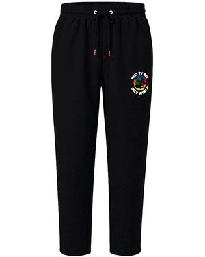 PRETTY BOY UGLY WORLD Pbuw Wide Oh Jog - Black