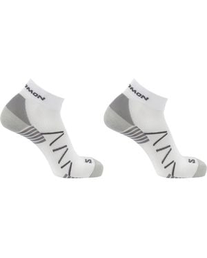 Salomon Hornet Quarter 2 Pack Running Socks - Metallic