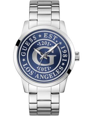 Guess Collegiate Analogue Quartz Watch - Blue