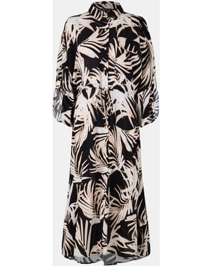 Biba Pocket Shirt Dress - Black