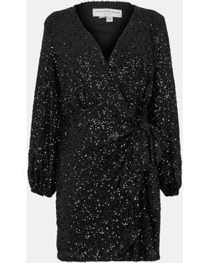 Never Fully Dressed Seq Vienna Wrap Dress - Black