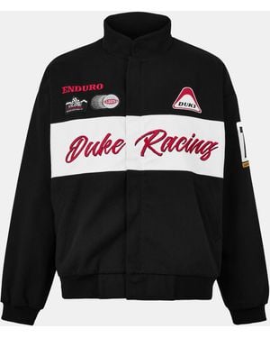 Duke & Dexter Bomber Jacket - Black