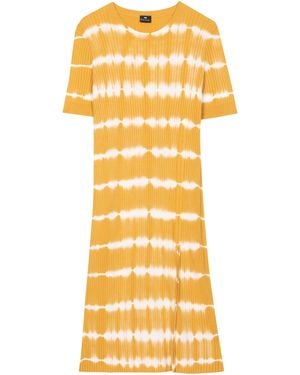 Paul Smith Knitted Tea Dress - Yellow
