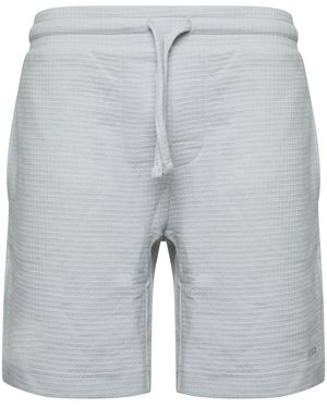 HUGO Austin Waffle Structure Pyjama Shorts - Grey