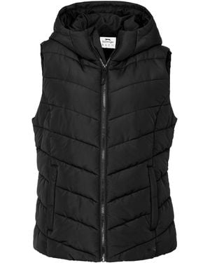 Slazenger 1881 Padded Full Zip Gilet - Black