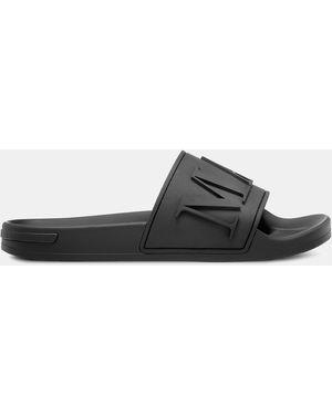 Mallet Embossed Logo Slides - Black