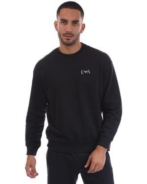 Emporio Armani Crew Neck Jumper - Black