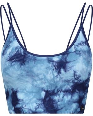 Lee Jeans Long Line Bra Top - Blue