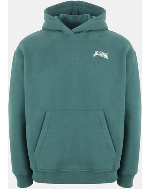 Jack Wills Jw Script Hoodie - Green