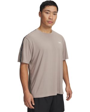 Under Armour Tech Taping Short Sleeve Timberwolf Taupe - Grey