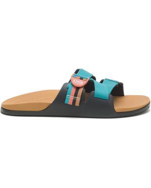 Chaco Chillos Slide Sandal - Blue