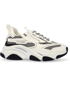 Steve Madden Possession Chunky Trainers - White