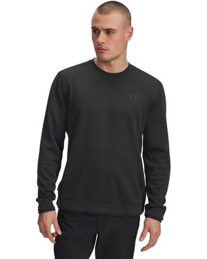 Under Armour Fleece Crew Neck Jumper - Black