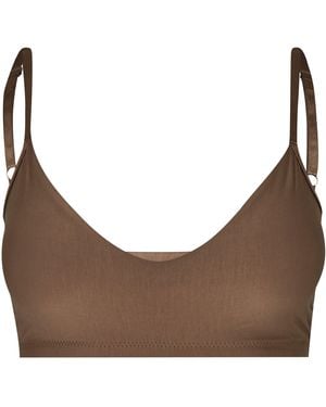 Commando Butter Bralette - Brown