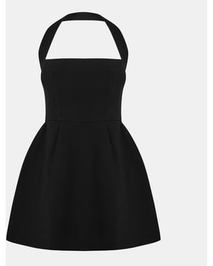 Odd Muse Structured Mini Dress - Black