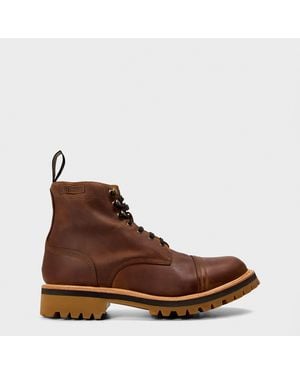 Grenson Radley Hiker Rugged Boots - Brown