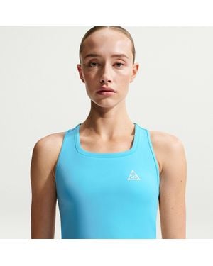 Nike Acg Dri-Fit Trail Running Tank Top - Blue