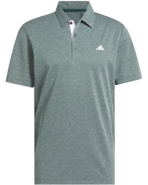 adidas Heather Polo Shirt - Green